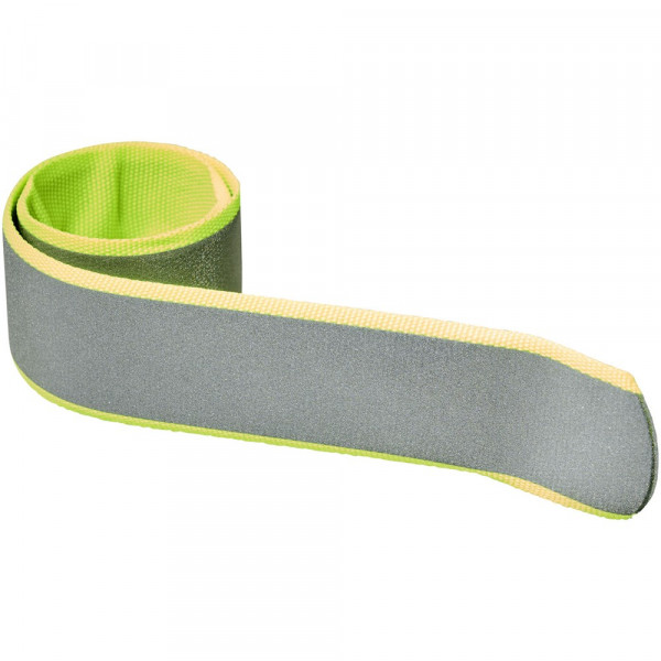 RFX™ 44 cm reflektierendes TPU Schnapparmband (neongelb, TPU Kunststoff,  30g) als Werbegeschenke Auf